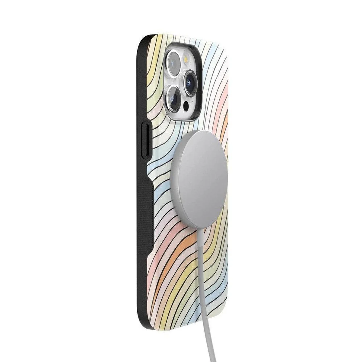 Ride The Wave | Pastel Rainbow Lined Case - Image 81