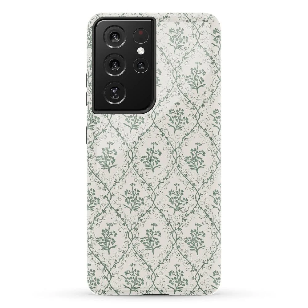 Sage Tapestry | Floral Vines Case - Image 123