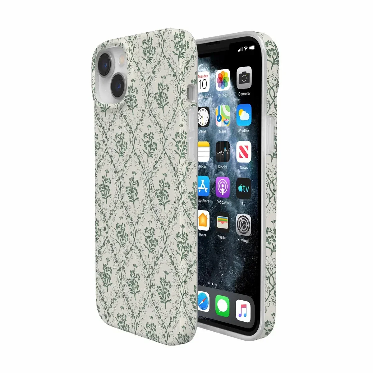 Sage Tapestry | Floral Vines Case - Image 177