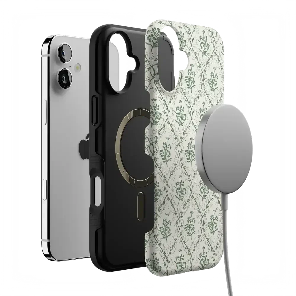 Sage Tapestry | Floral Vines Case - Image 30