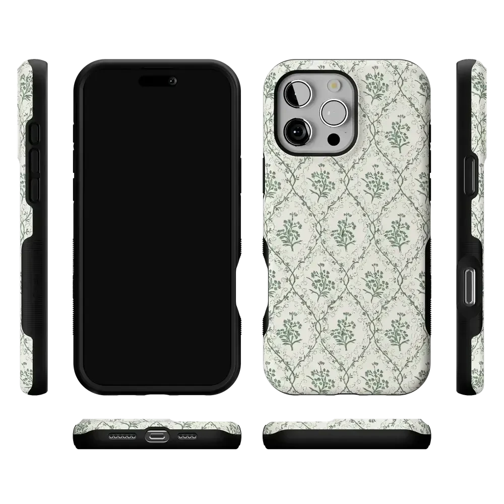 Sage Tapestry | Floral Vines Case - Image 43