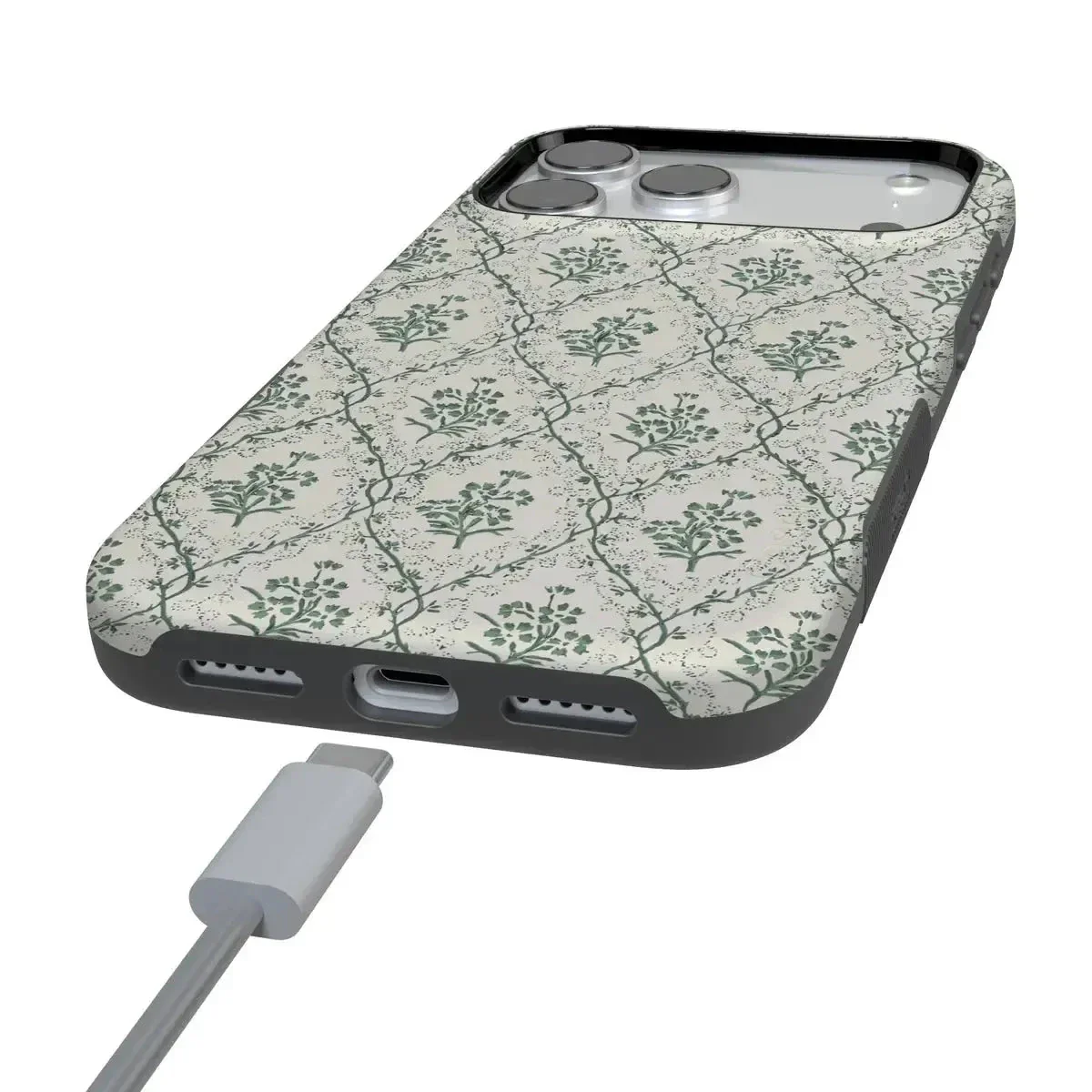 Sage Tapestry | Floral Vines Case - Image 6