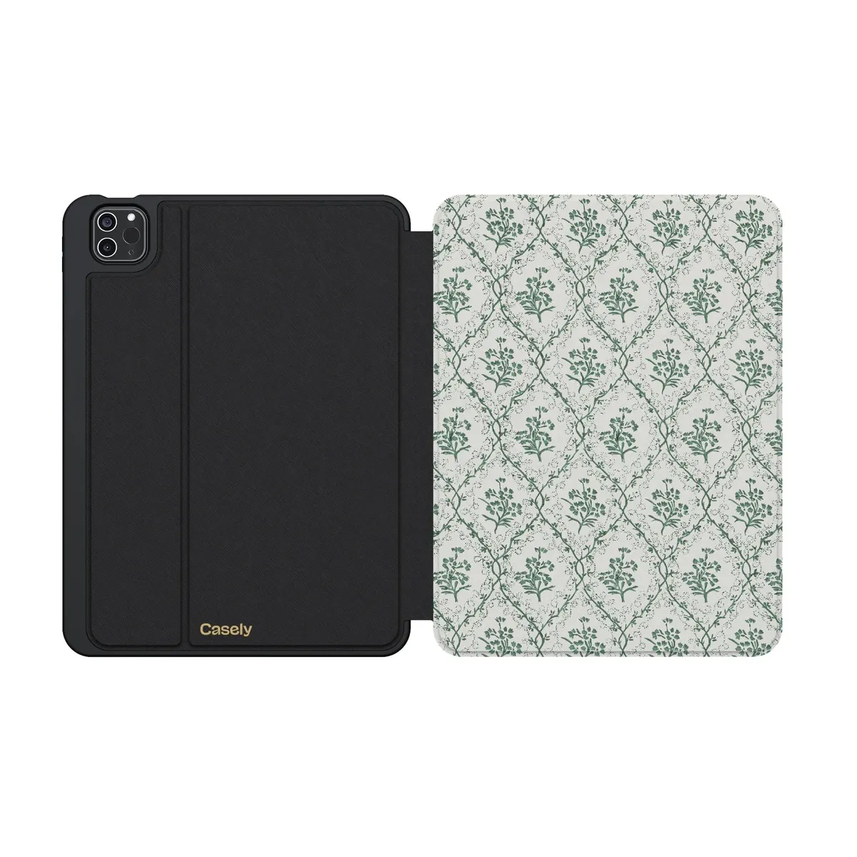 Sage Tapestry | Floral Vines iPad Case - Image 23