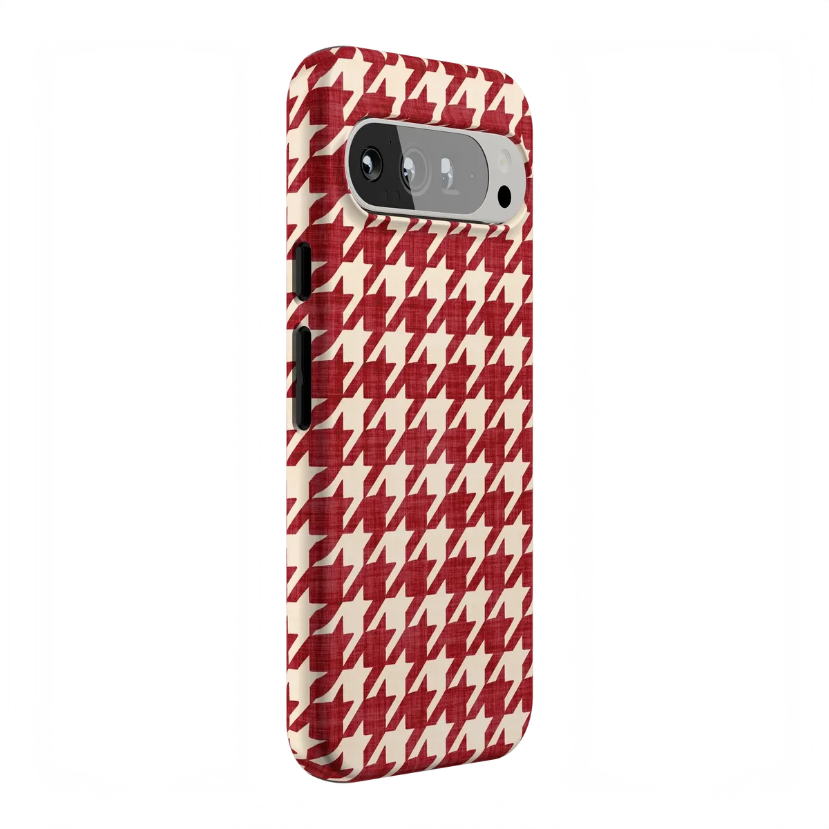 Scarlet Stitch | Red Houndstooth Case - Image 108