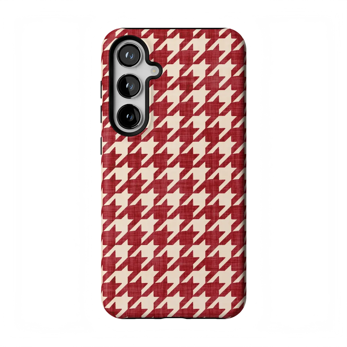 Scarlet Stitch | Red Houndstooth Case - Image 149