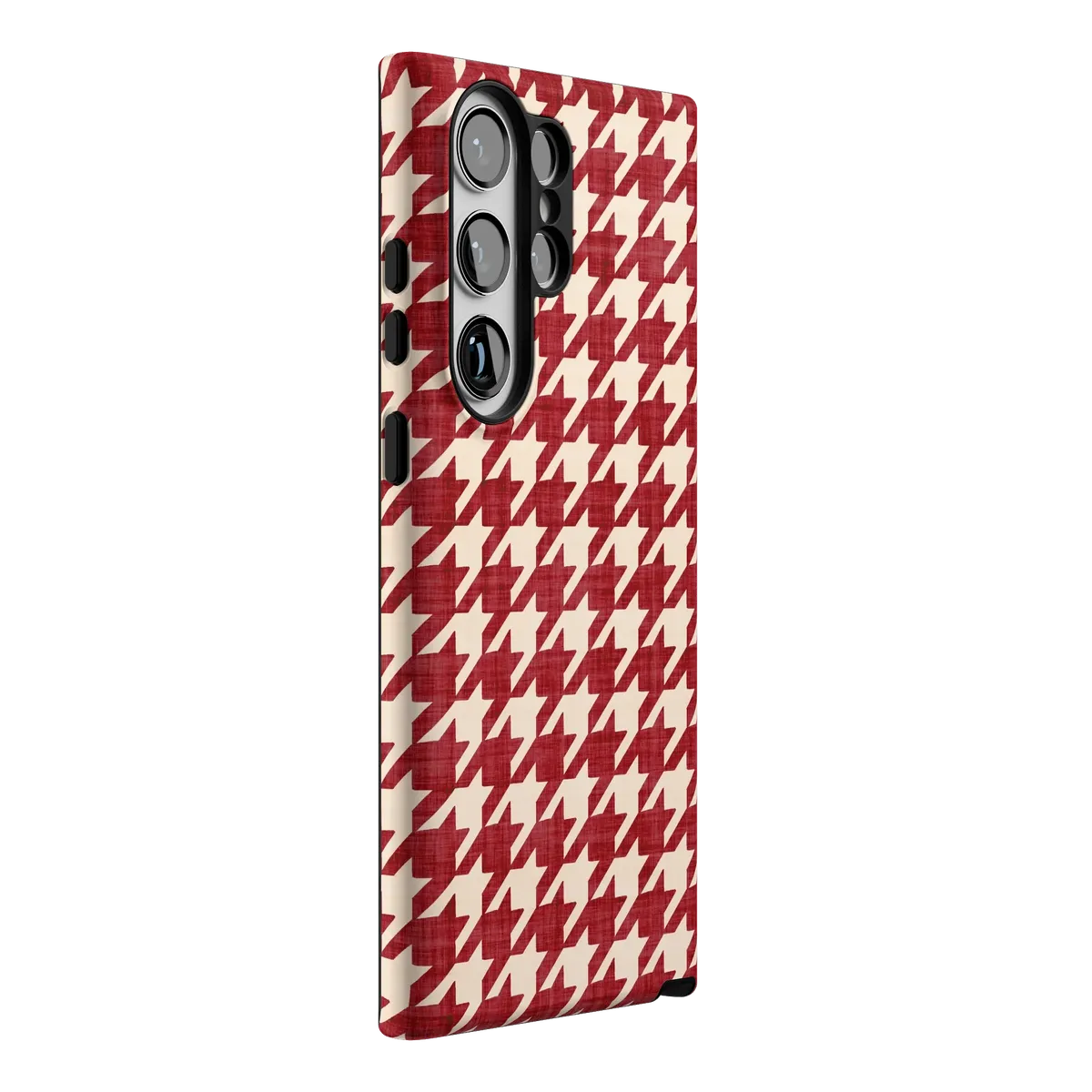 Scarlet Stitch | Red Houndstooth Case - Image 160