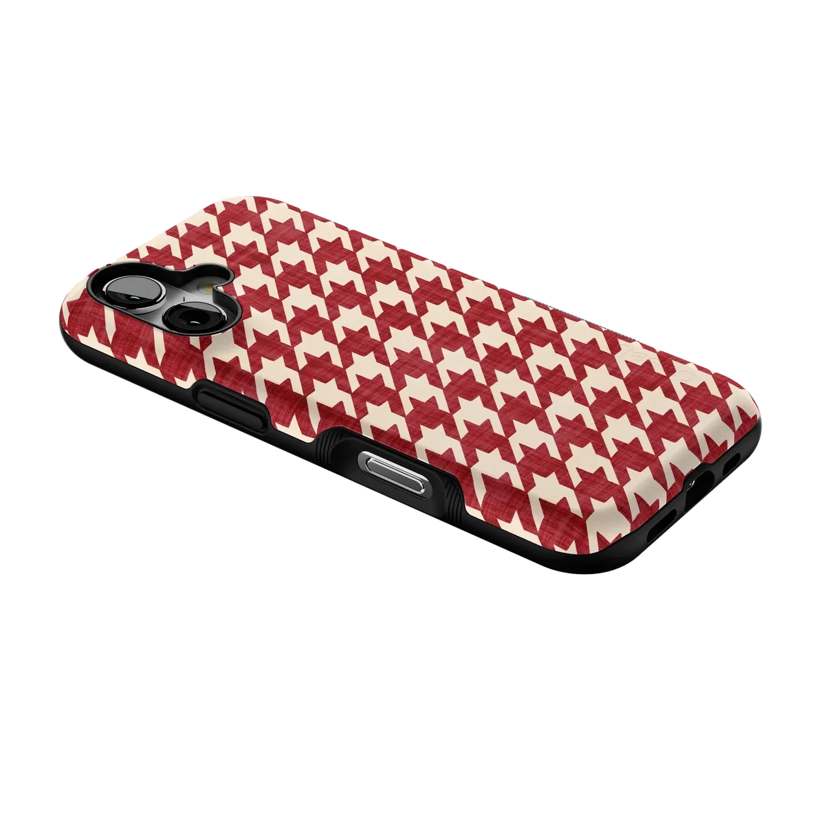 Scarlet Stitch | Red Houndstooth Case - Image 30