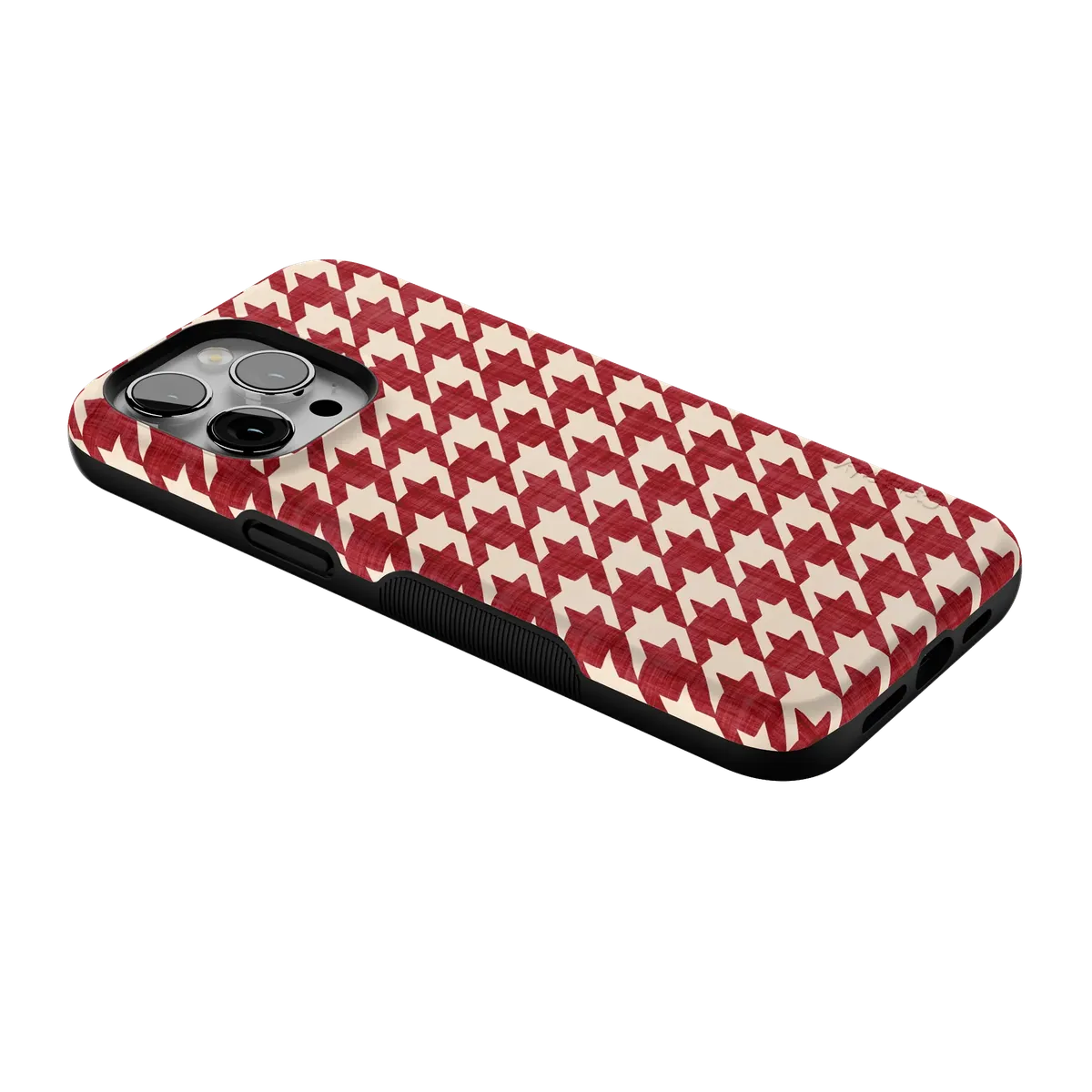 Scarlet Stitch | Red Houndstooth Case - Image 50