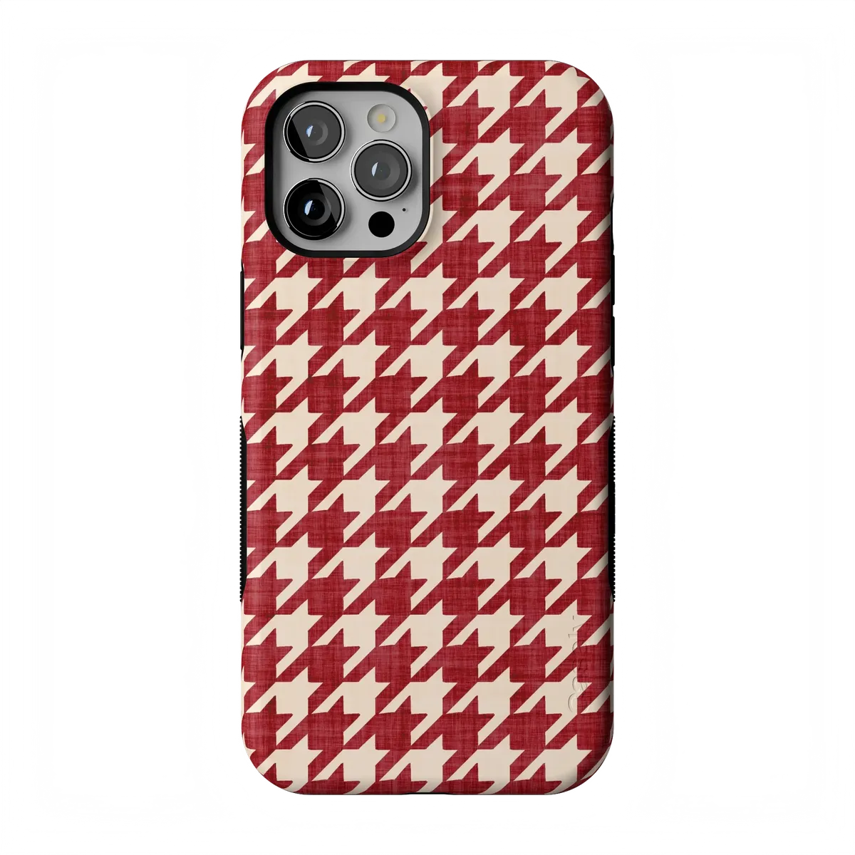 Scarlet Stitch | Red Houndstooth Case - Image 81