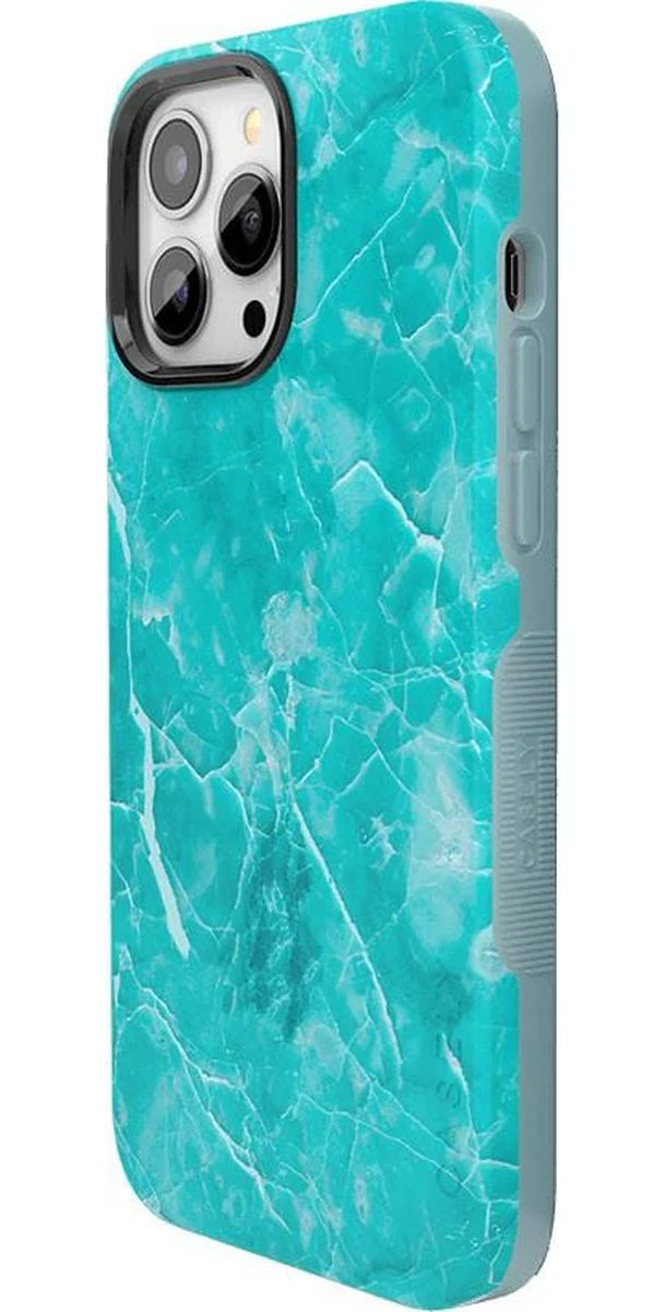 Lost at Sea | Teal Blue Seaglass Case - Image 28