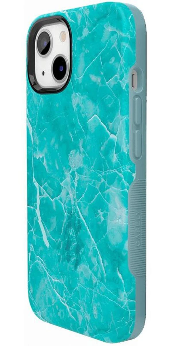 Lost at Sea | Teal Blue Seaglass Case - Image 31
