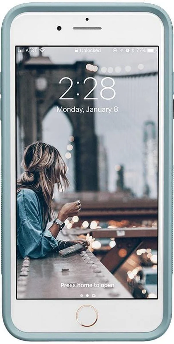 Lost at Sea | Teal Blue Seaglass Case - Image 38