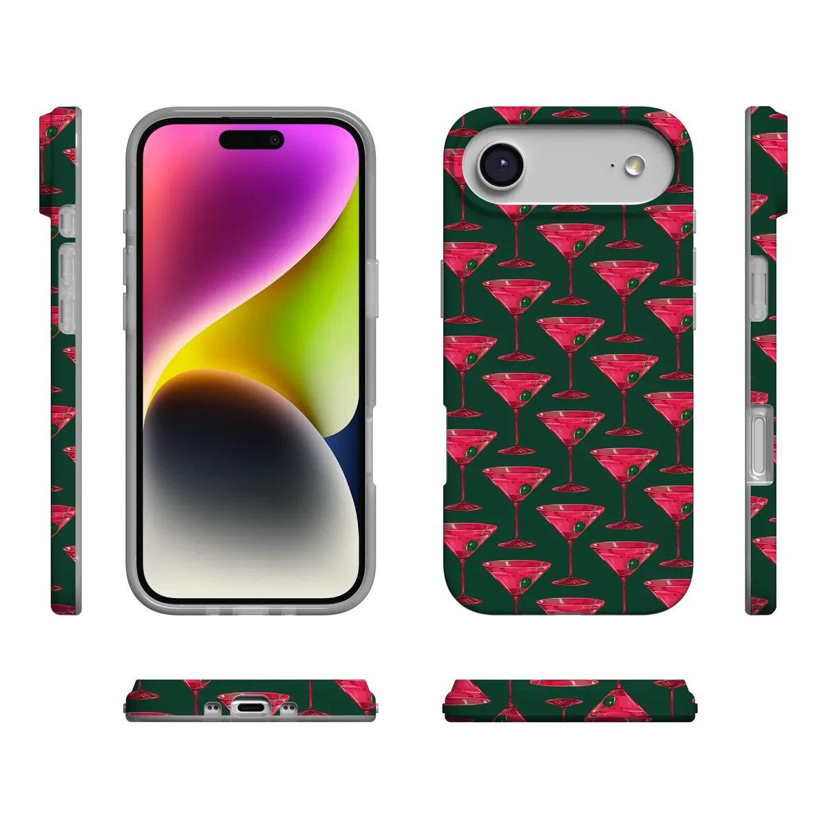 Shaken Not Stirred | Retro Martini Case - Image 200