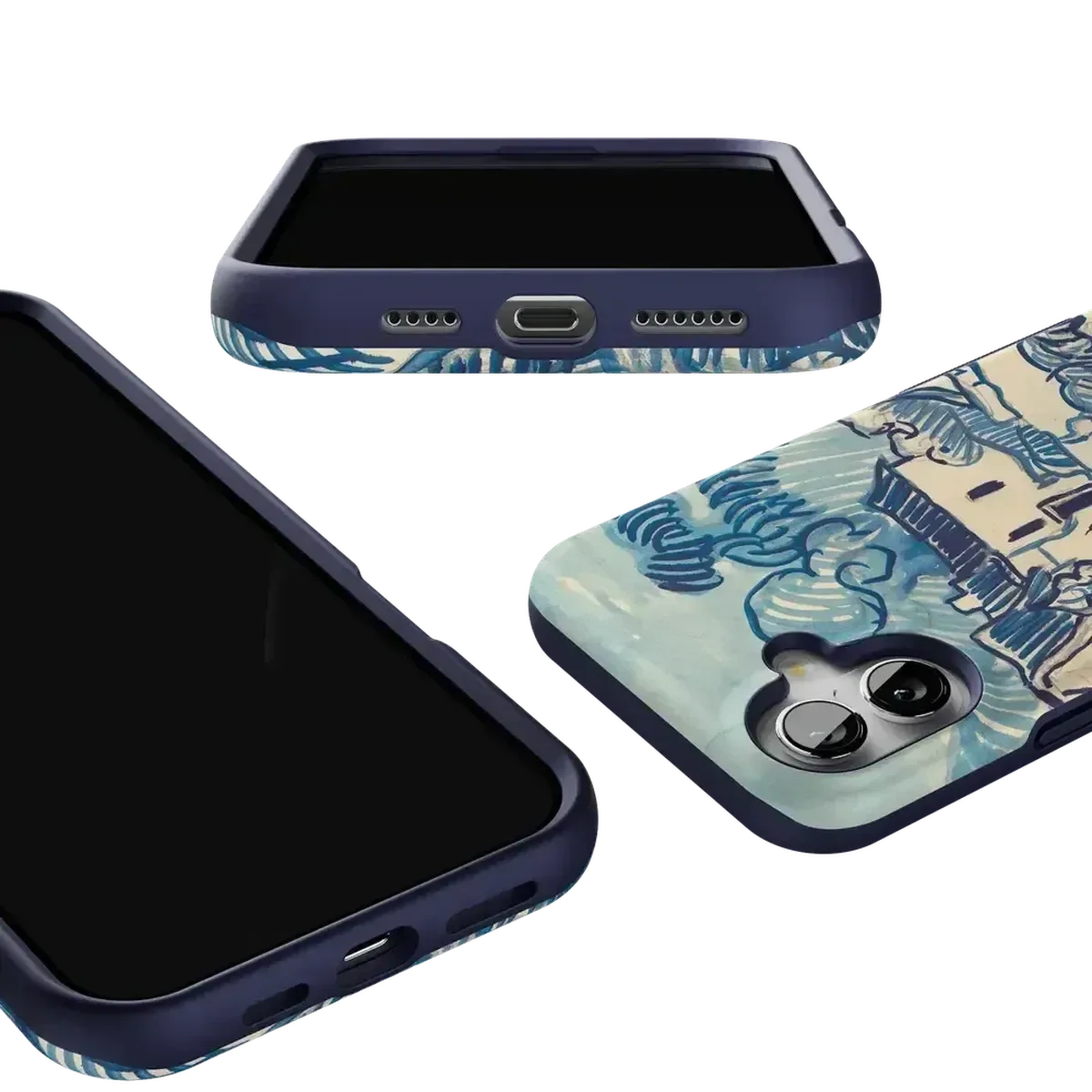 Van Gogh | Landscape With Houses Phone Case - Image 100