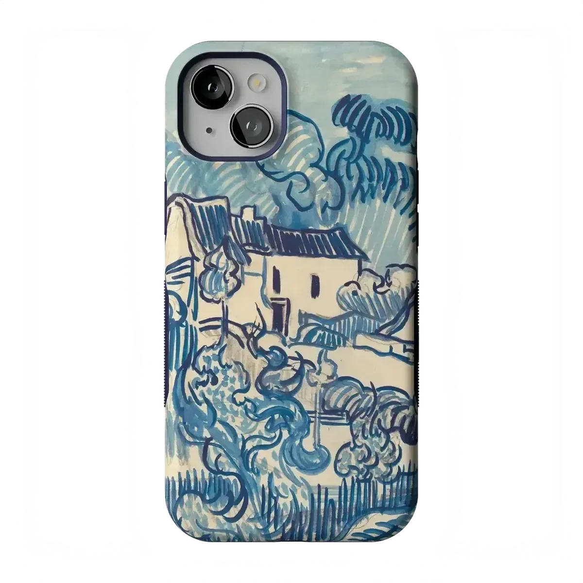 Van Gogh | Landscape With Houses Phone Case - Image 114