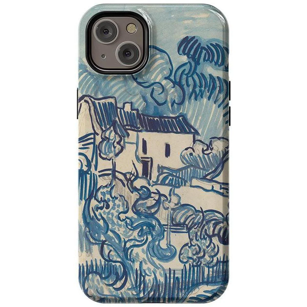 Van Gogh | Landscape With Houses Phone Case - Image 85
