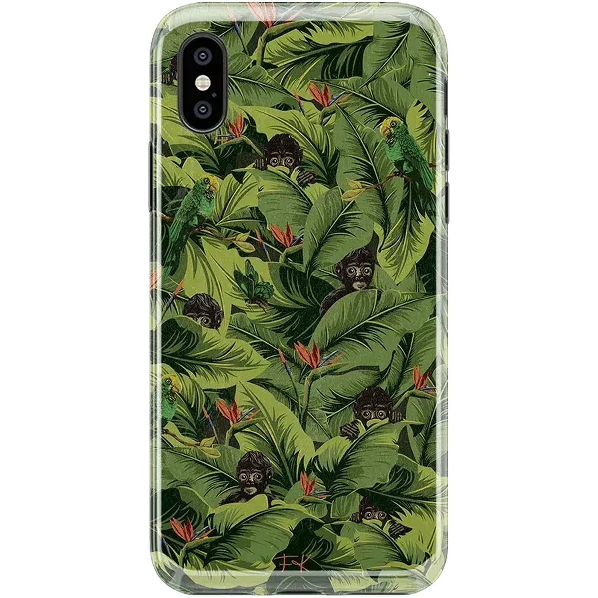 Sneaky Monkeys | Frida Kahlo Jungle Floral Case - Image 30