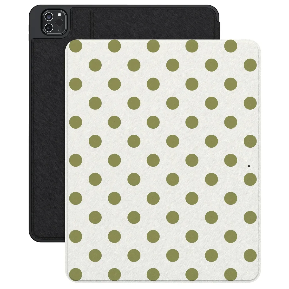 Spotted in SoHo | Green Polka Dot iPad Case