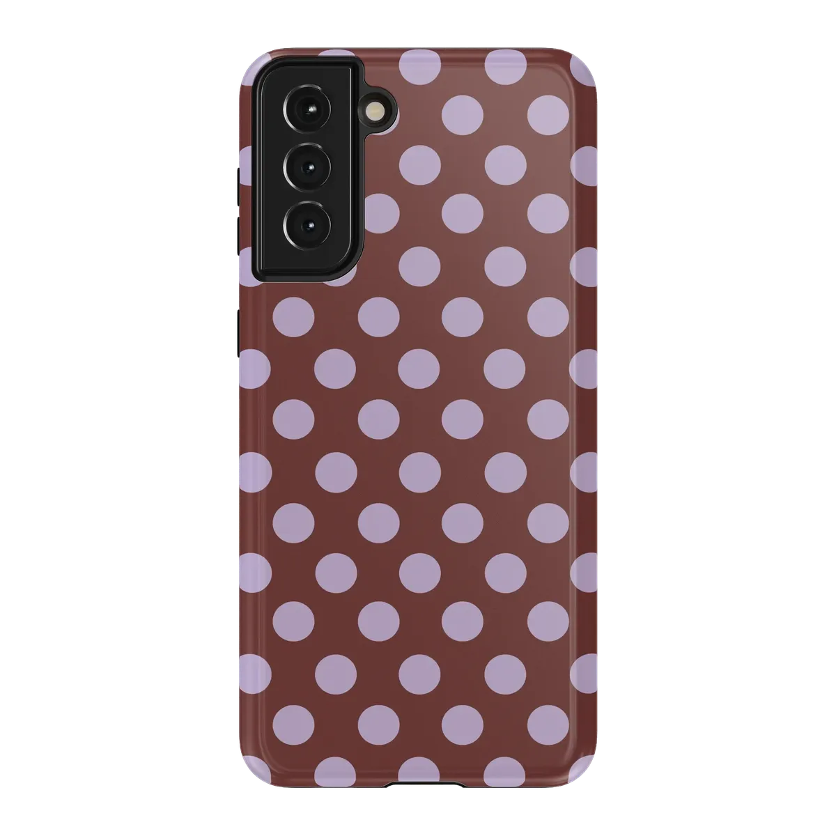 Spotted in SoHo | Burgundy Polka Dot Case - Image 149