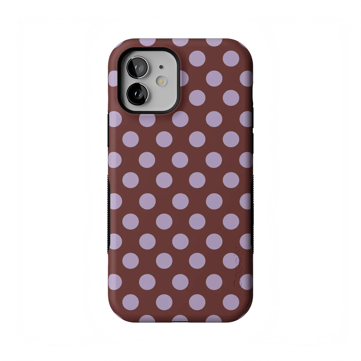 Spotted in SoHo | Burgundy Polka Dot Case - Image 62
