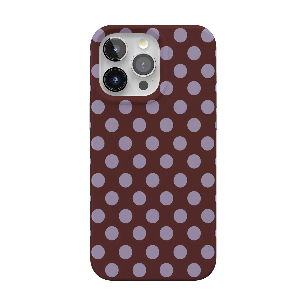 Spotted in SoHo | Burgundy Polka Dot Case - Image 97