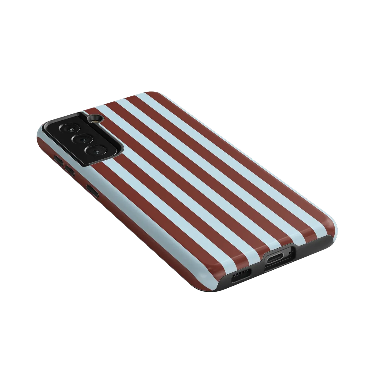 Sunday in Brooklyn | Blue Stripes Case - Image 153