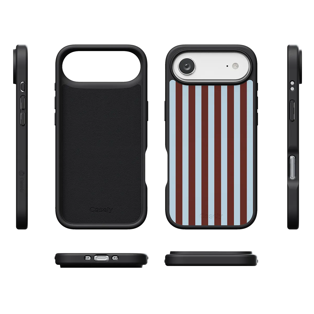 Sunday in Brooklyn | Blue Stripes Case - Image 193