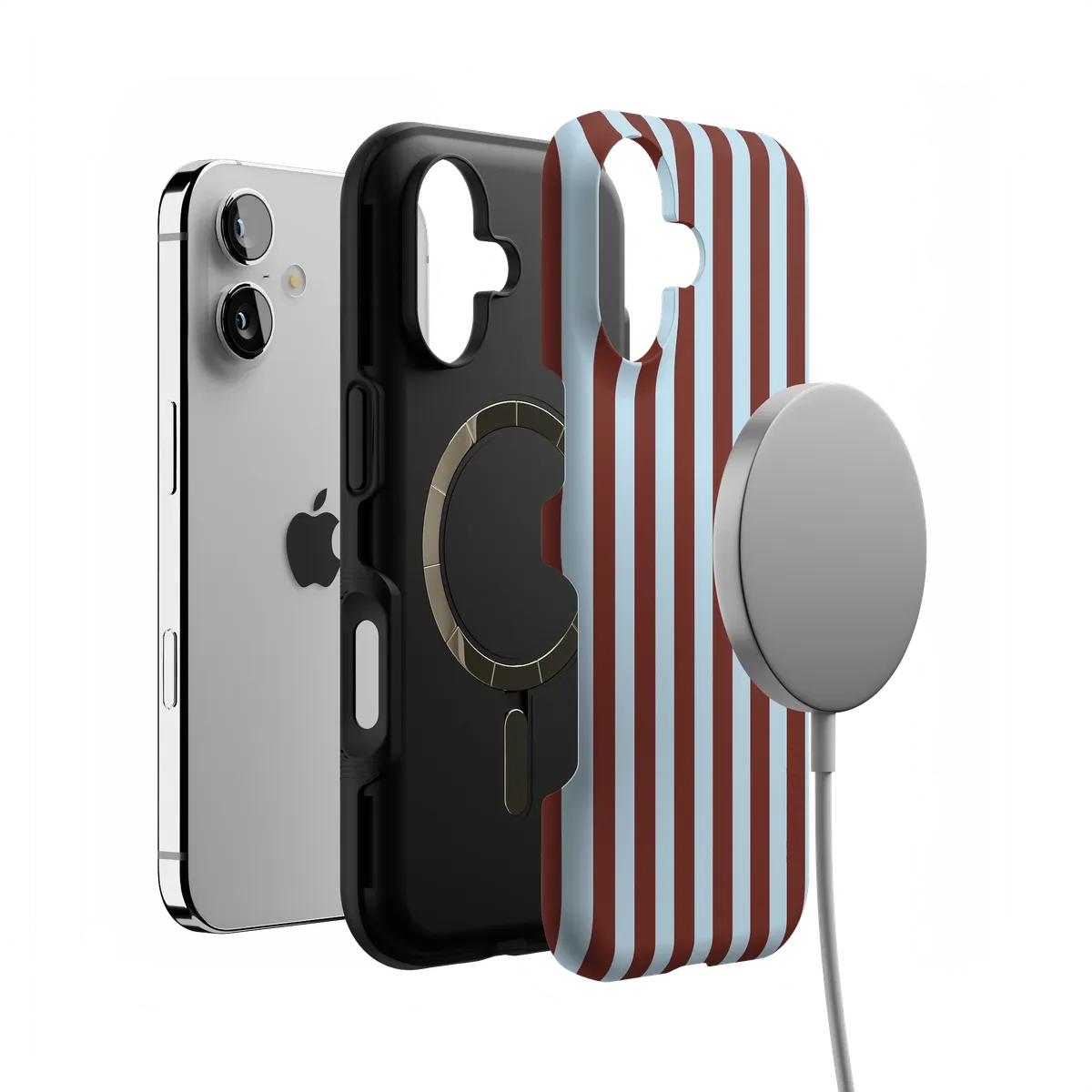 Sunday in Brooklyn | Blue Stripes Case - Image 25