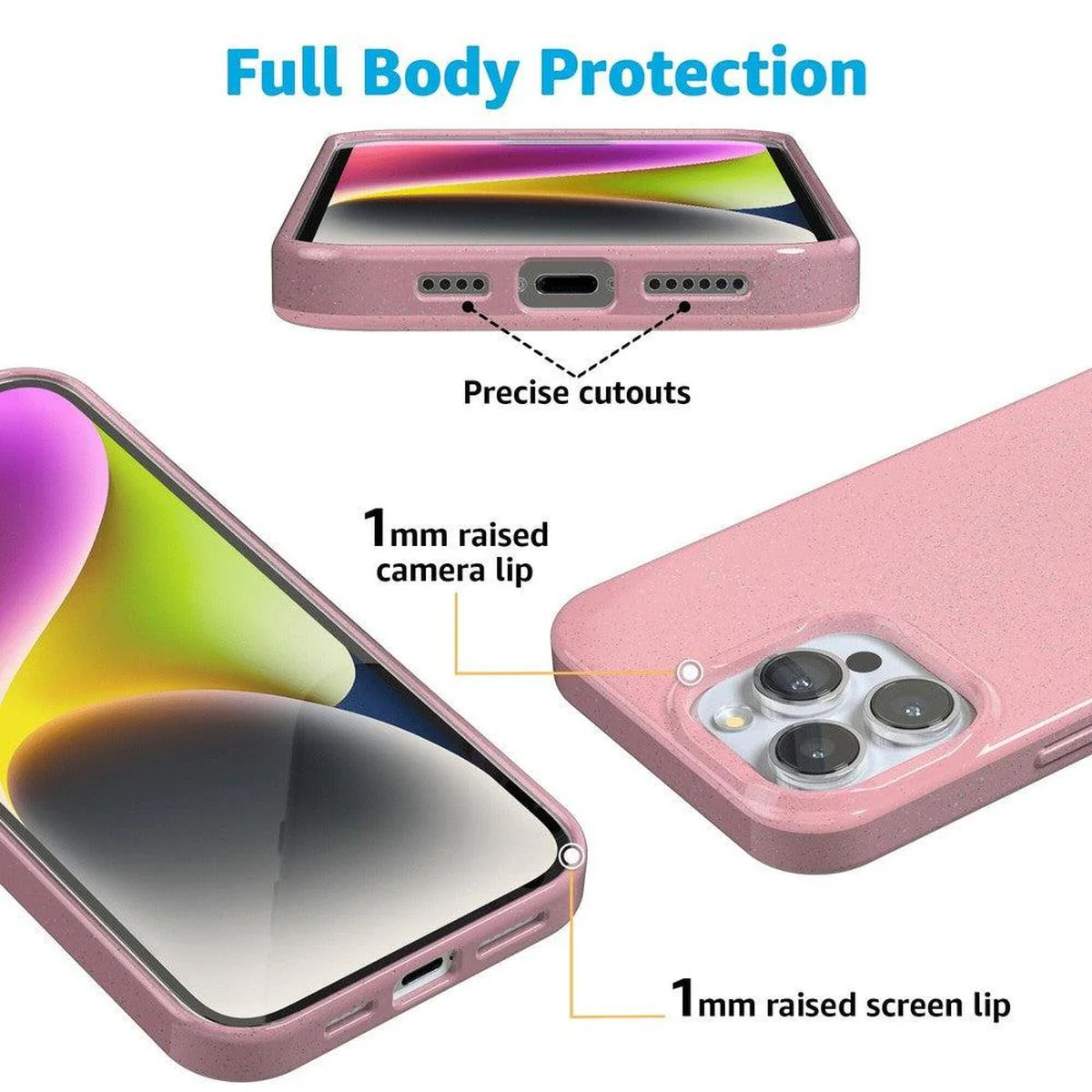 Sunkissed | Pink Pastel Shimmer Case - Image 7