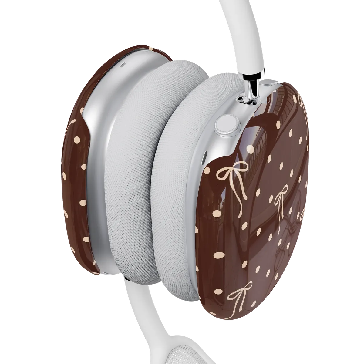 Teddy Bows | Brown Polka Dot AirPods Max Case - Image 7