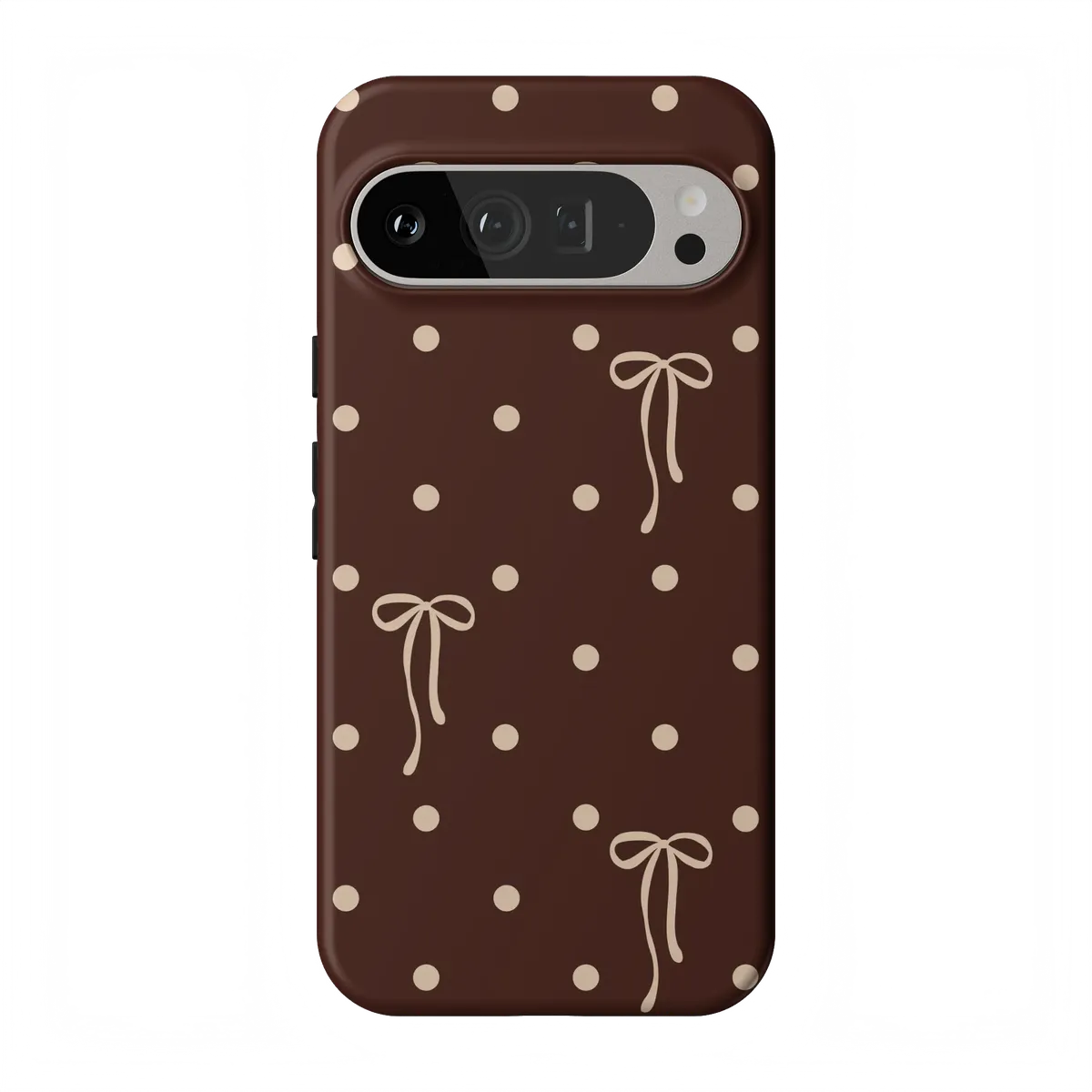 Teddy Bows | Brown Polka Dot Case - Image 111