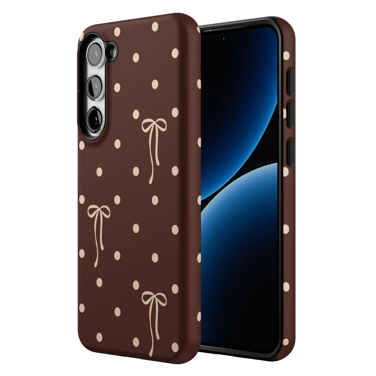 Teddy Bows | Brown Polka Dot Case - Image 137