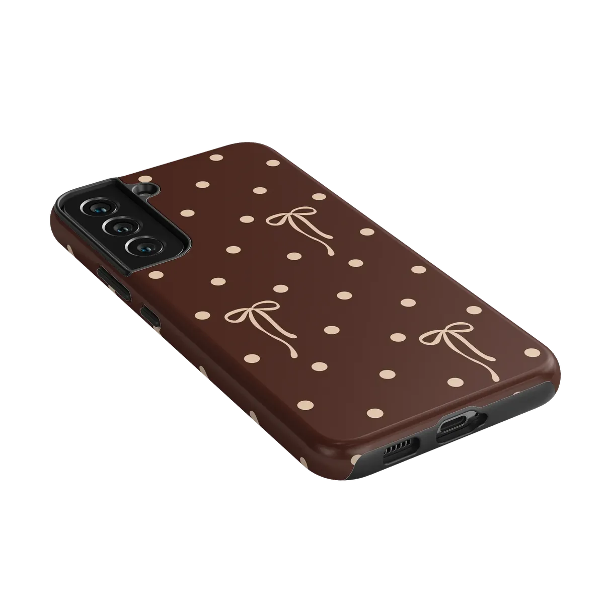 Teddy Bows | Brown Polka Dot Case - Image 145