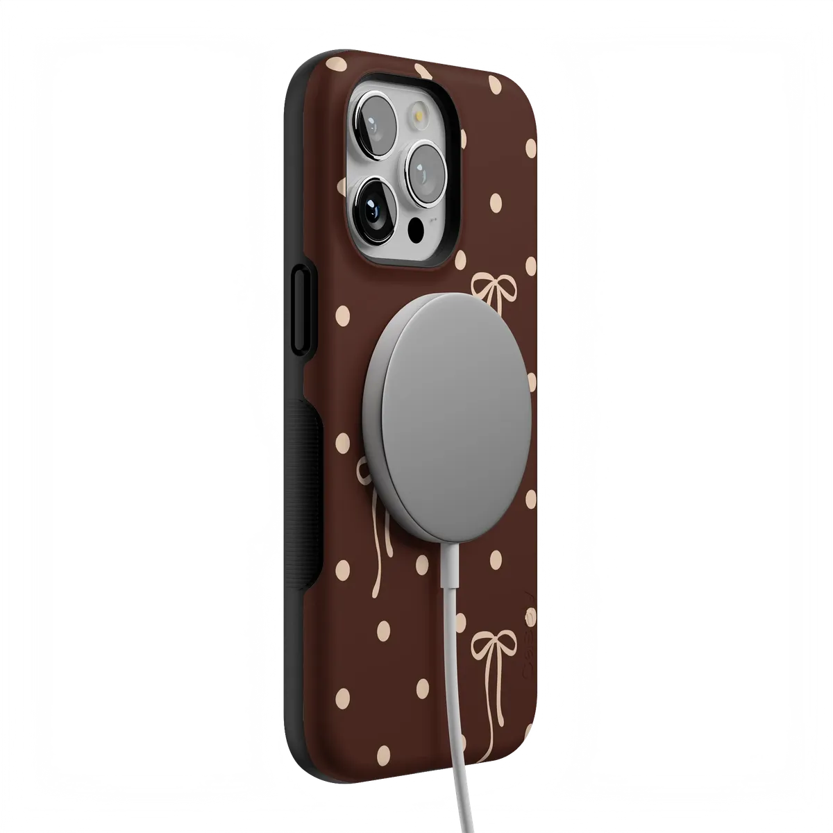 Teddy Bows | Brown Polka Dot Case - Image 44