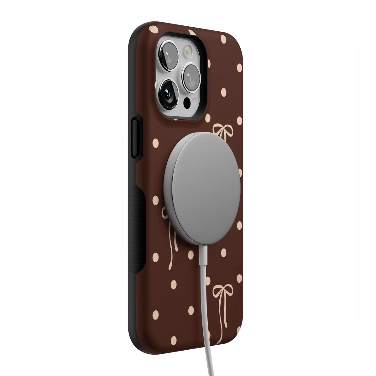 Teddy Bows | Brown Polka Dot Case - Image 53