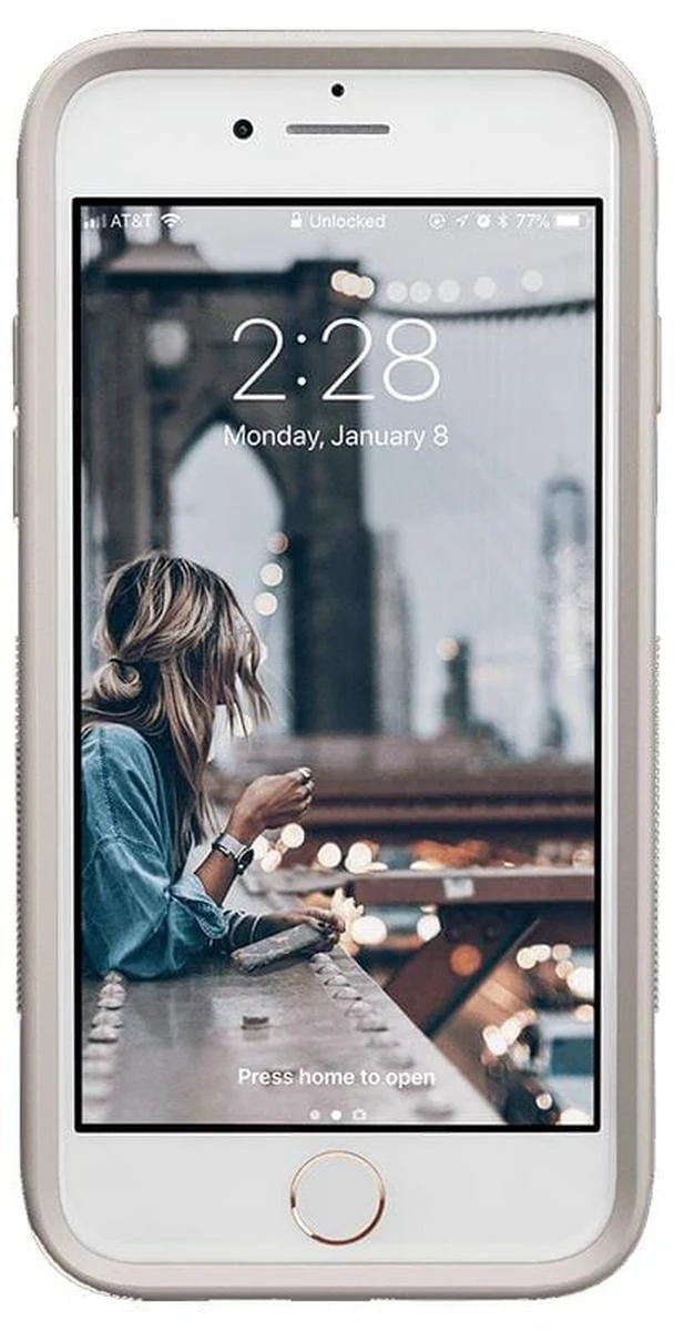 Purple Taupe on Nude | Ultra-Protective Bold Case - Image 6