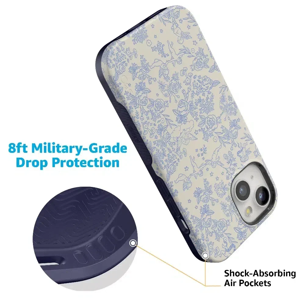 Cupid's Canvas | Periwinkle Floral Case - Image 71