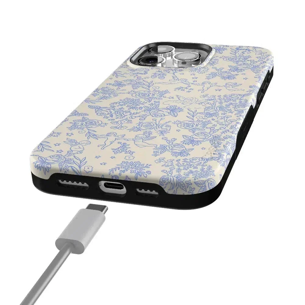 Cupid's Canvas | Periwinkle Floral Case - Image 76