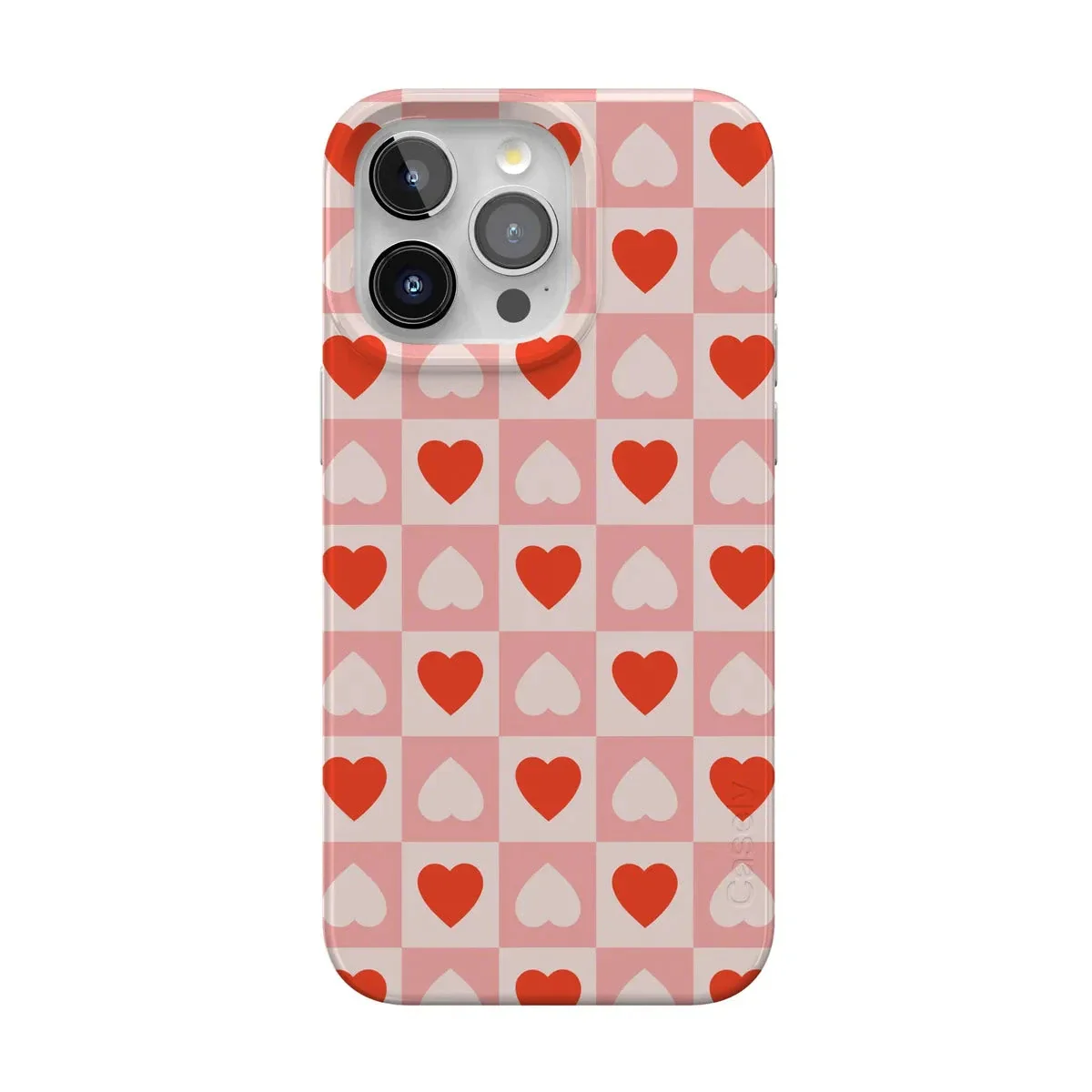 King of My Heart | Checkered Hearts Case - Image 146