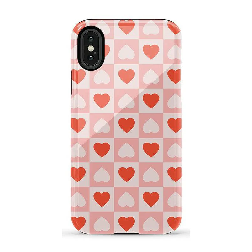 King of My Heart | Checkered Hearts Case - Image 18