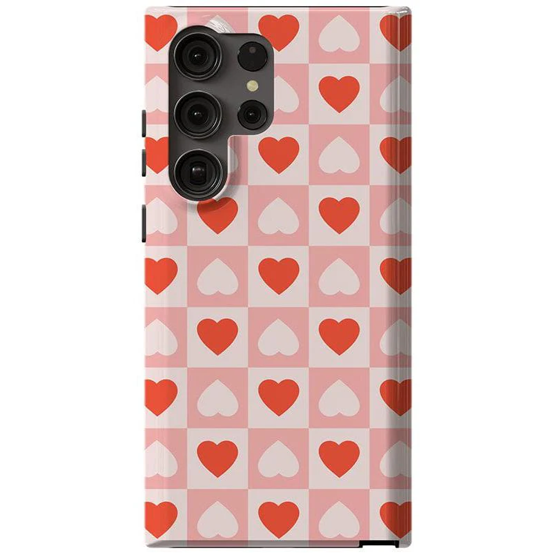 King of My Heart | Checkered Hearts Case - Image 19