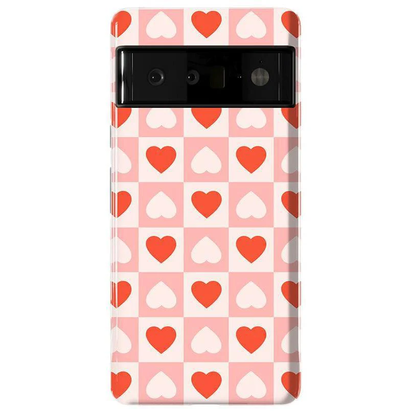 King of My Heart | Checkered Hearts Case - Image 40