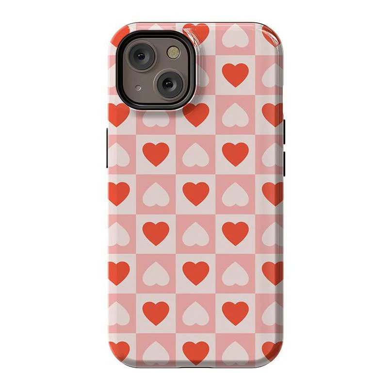 King of My Heart | Checkered Hearts Case - Image 6