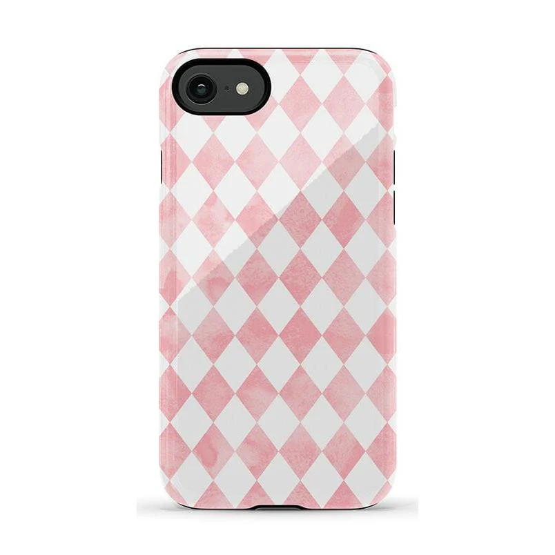 Queen of Diamonds | Pink Watercolor Case - Image 31