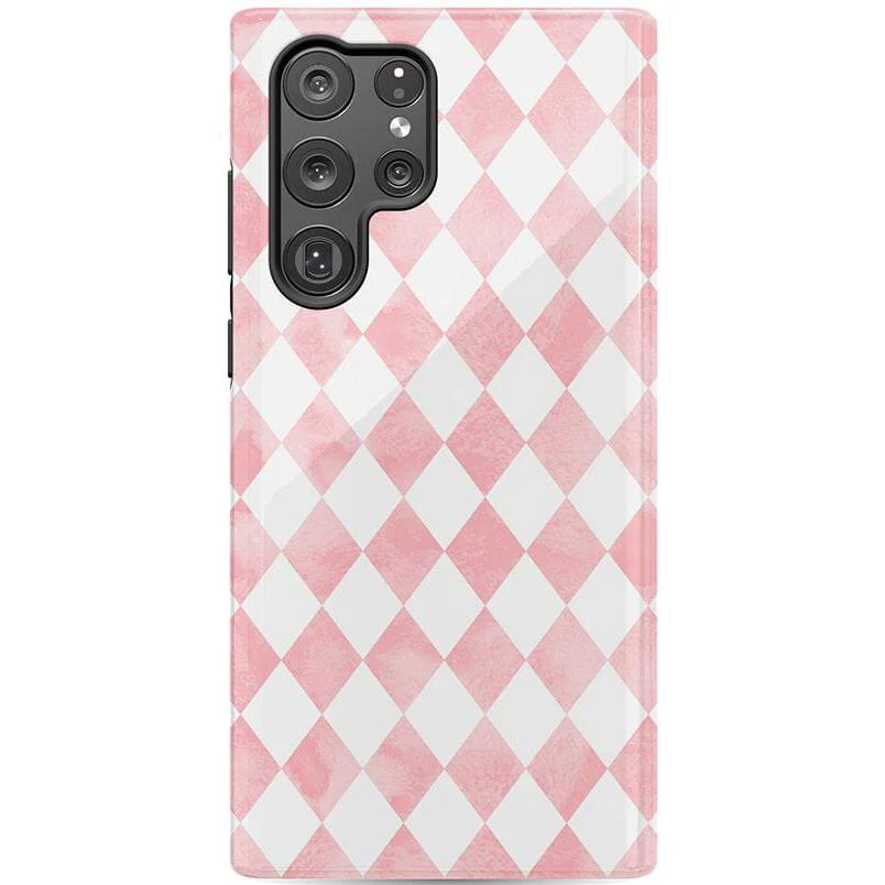 Queen of Diamonds | Pink Watercolor Case - Image 35