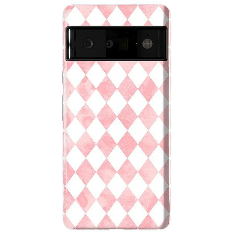 Queen of Diamonds | Pink Watercolor Case - Image 53