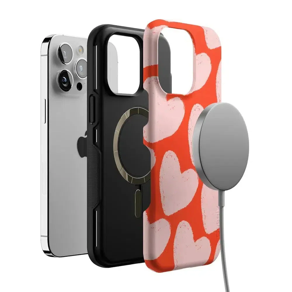 Love You More | Heart Doodle Case - Image 127