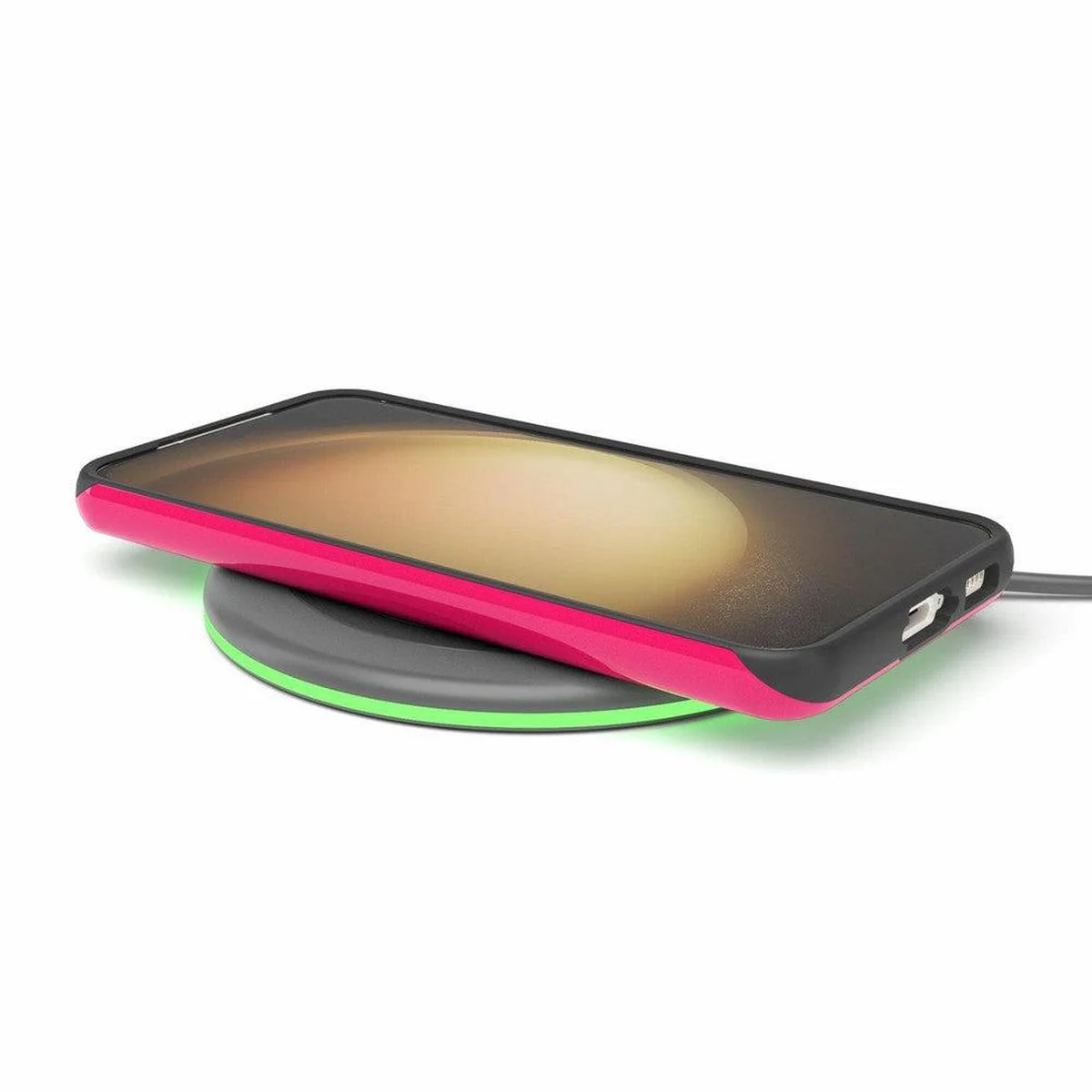 Think Pink | Solid Neon Pink Samsung Case - Image 17