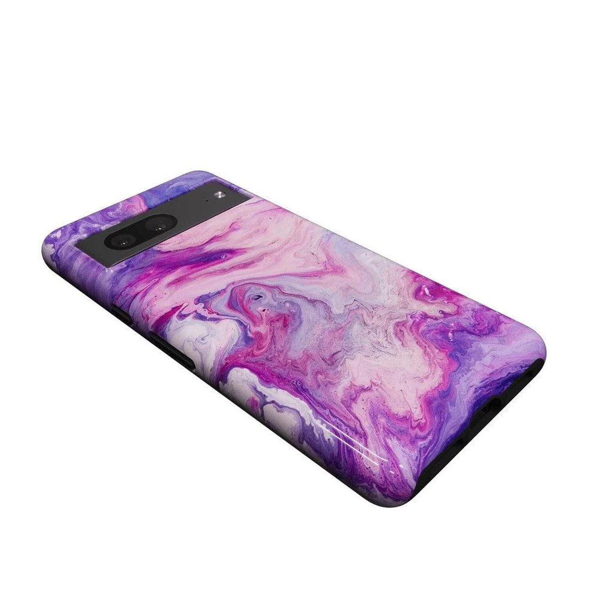 Tie Dying Over You | Purple Marble Google Pixel Case - Image 8