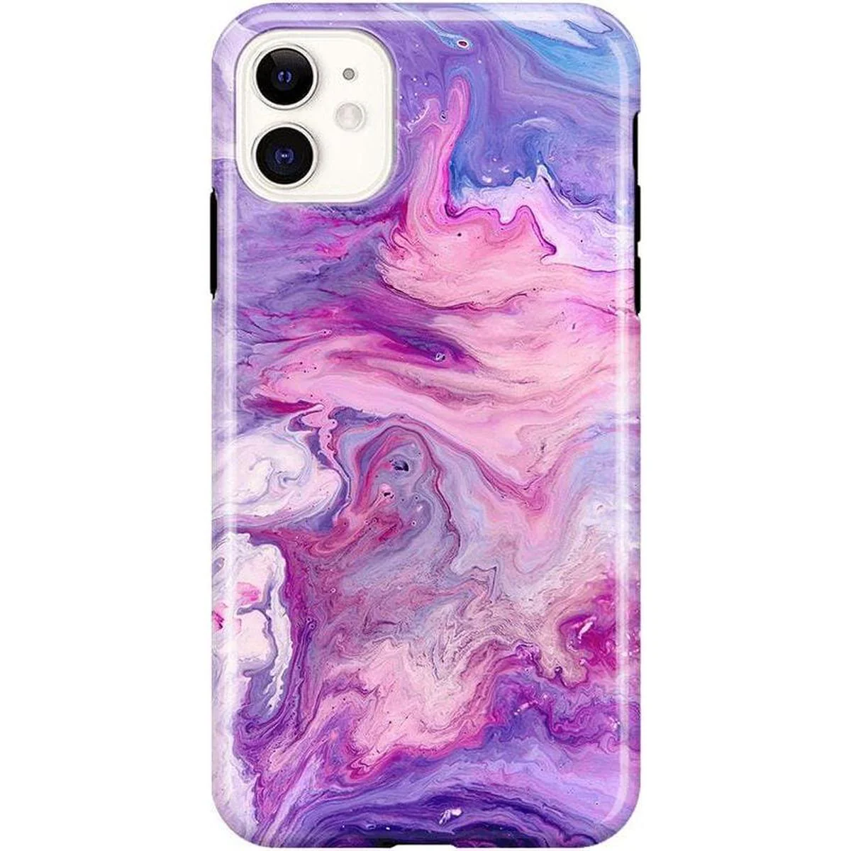 Tie Dying Over You | Purple Marble iPhone Case - Image 35